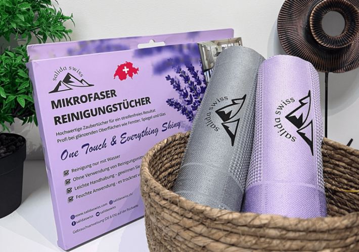 Utěrka z mikrovlákna (sada) 4 kusy - SalidaSwiss